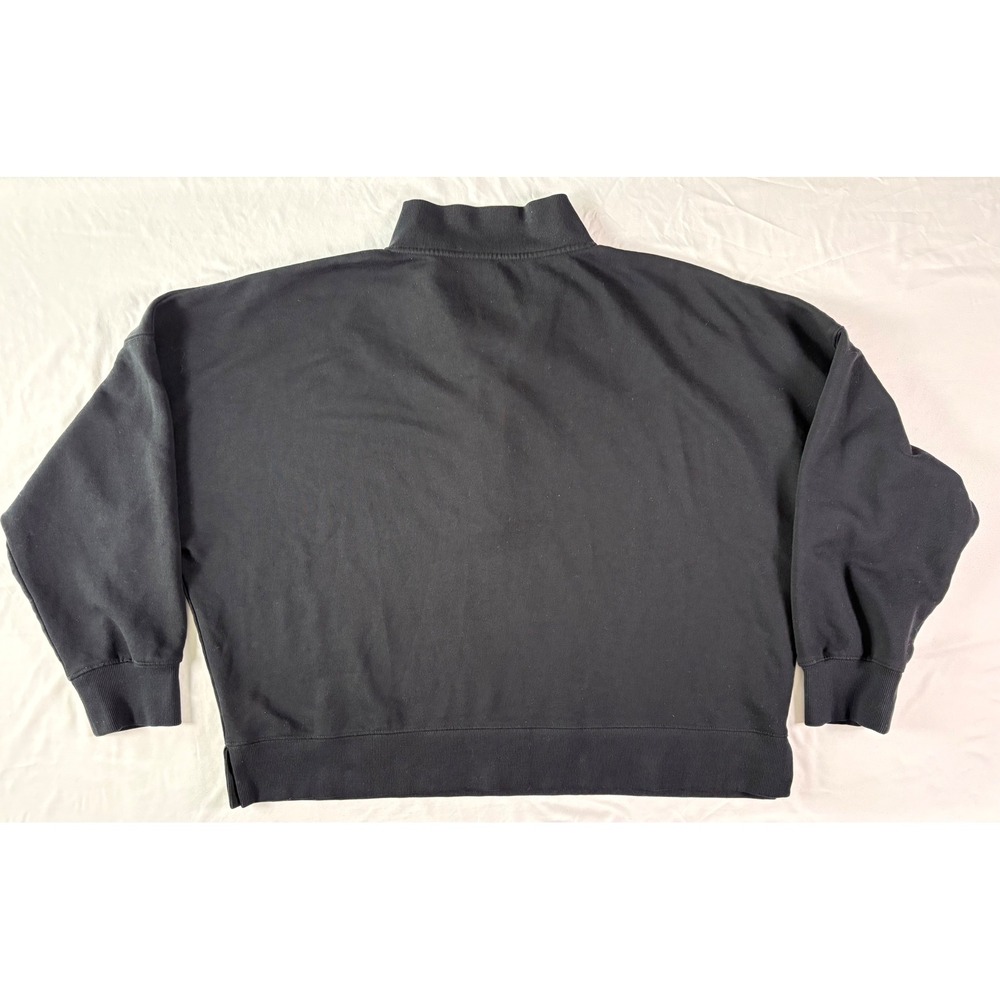 ABLE 1/4 Zip Pullover Sweatshirt Womens 2X Oversized Boxy Athleisure Lounge - Picture 7 of 7